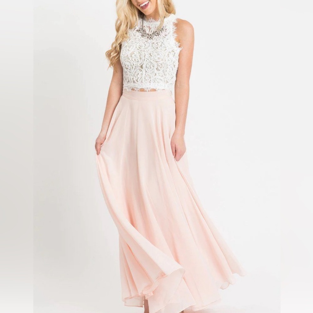 Morning Lavender Amelia maxi skirt